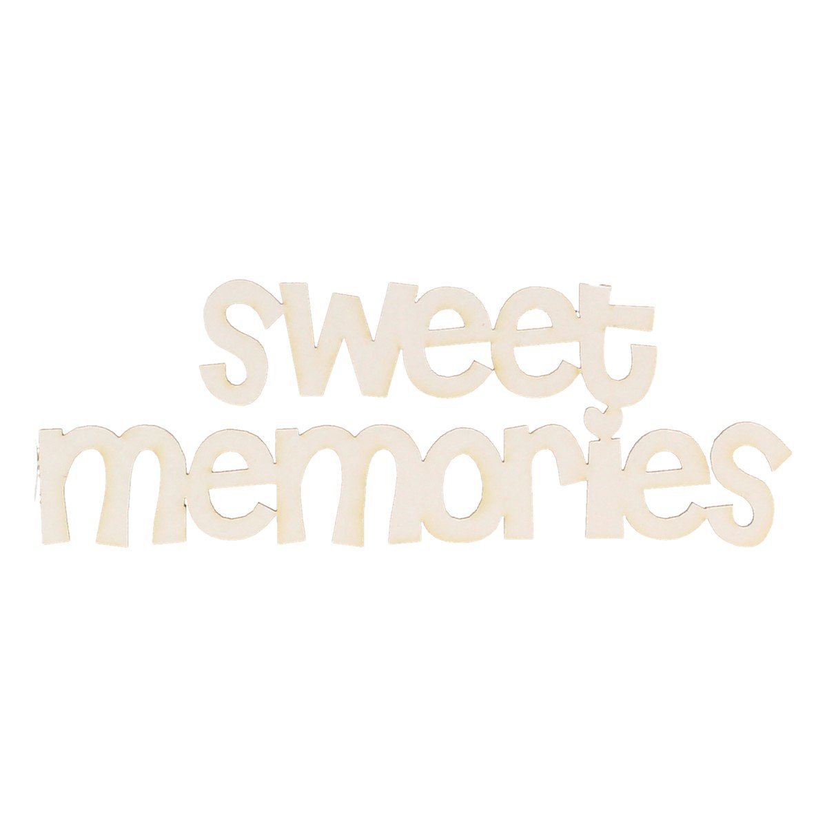 EKO-DECO, napis kartonowy, Sweet Memories