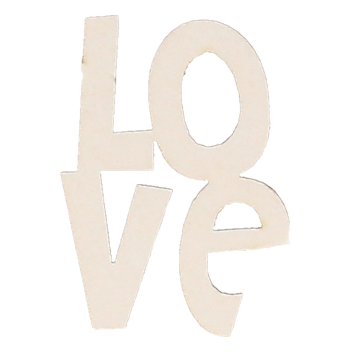EKO-DECO, napis kartonowy, LOVE