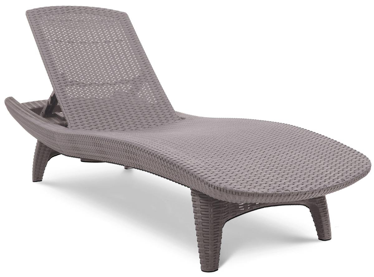 KETER Leżak basenowy Pacific, cappuccino, 75x197x41 cm