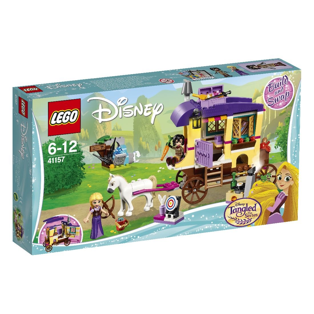 LEGO Disney Princess Karawana podróżna Roszpunki 41157