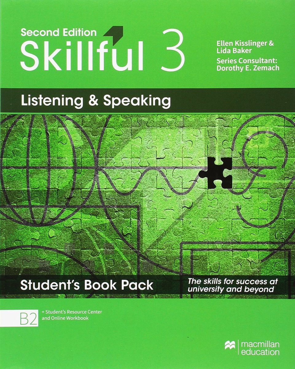 Kisslinger Ellen, Baker Lida Skillful 2nd ed. 3 Listening &amp; Speaking SB