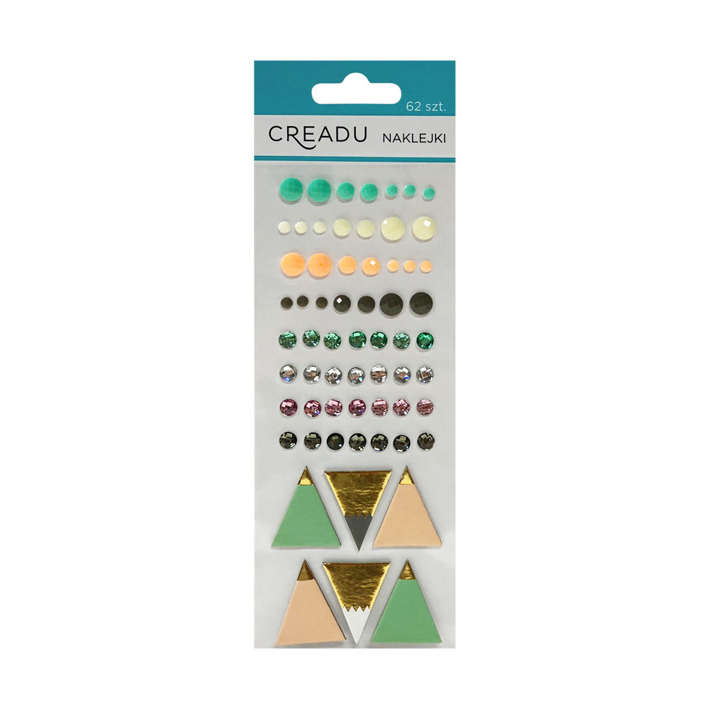 Naklejki dżety, proporczyk, 62 sztuki