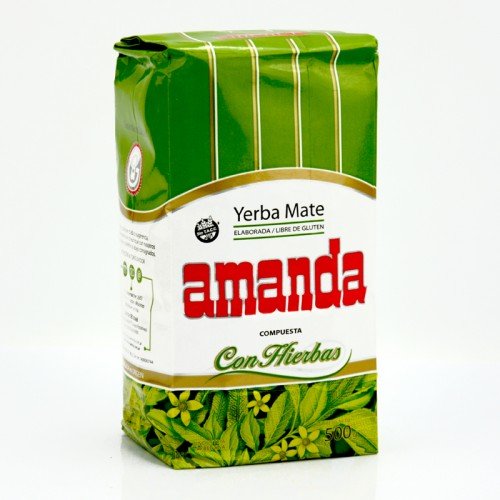 Yerba ARGENTYNA Mate AMANDA 0,5kg hierbas zioła 34ARGAMAHI