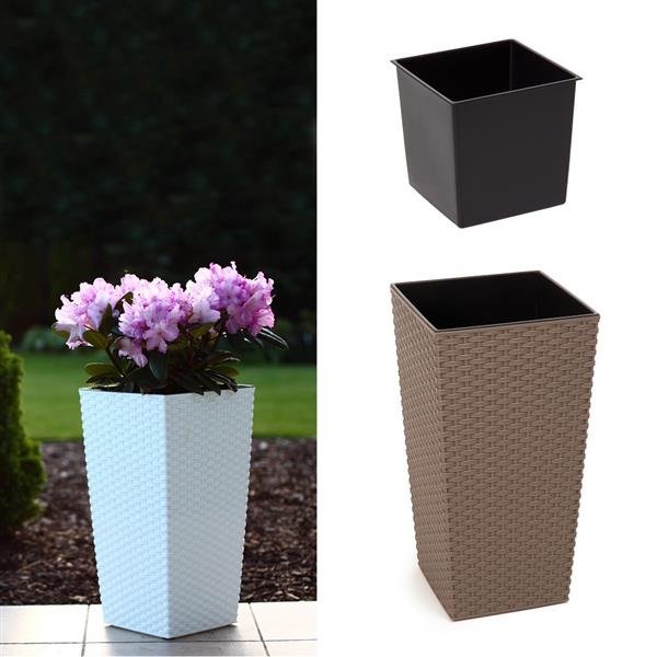 Blumfeldt Garden life La Finezja wzór rattan frappe 36x14,5cm