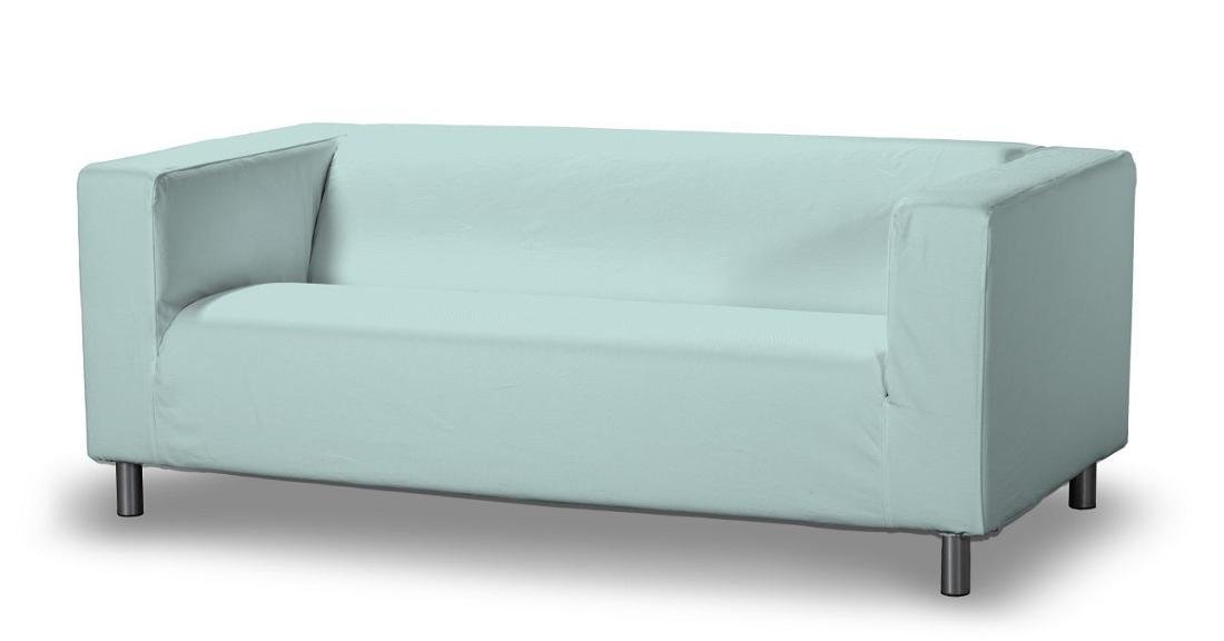 Dekoria Pokrowiec na sofę Klippan 2-osobową pastelowy błękit 177 x 88 x 66 cm Cotton Panama 629-702-10