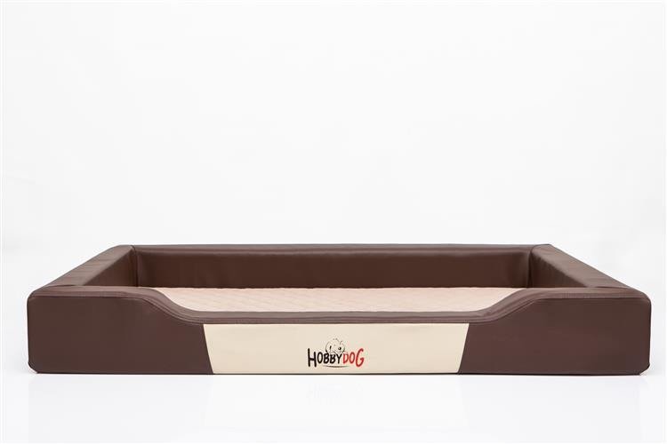 Hobbydog Legowisko dla psa Deluxe 120x80 cm Brązowe XXLDELBRA2