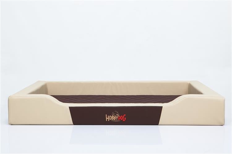 Hobbydog Legowisko dla psa Deluxe, beżowe, 120x80 cm