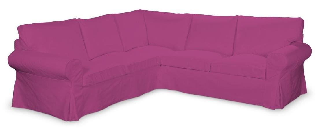 FRANC-TEXTIL 640  705  23 Ektorp pokrowiec na sofę, sofa narożna Husse, Etna, amarant 640-705-23