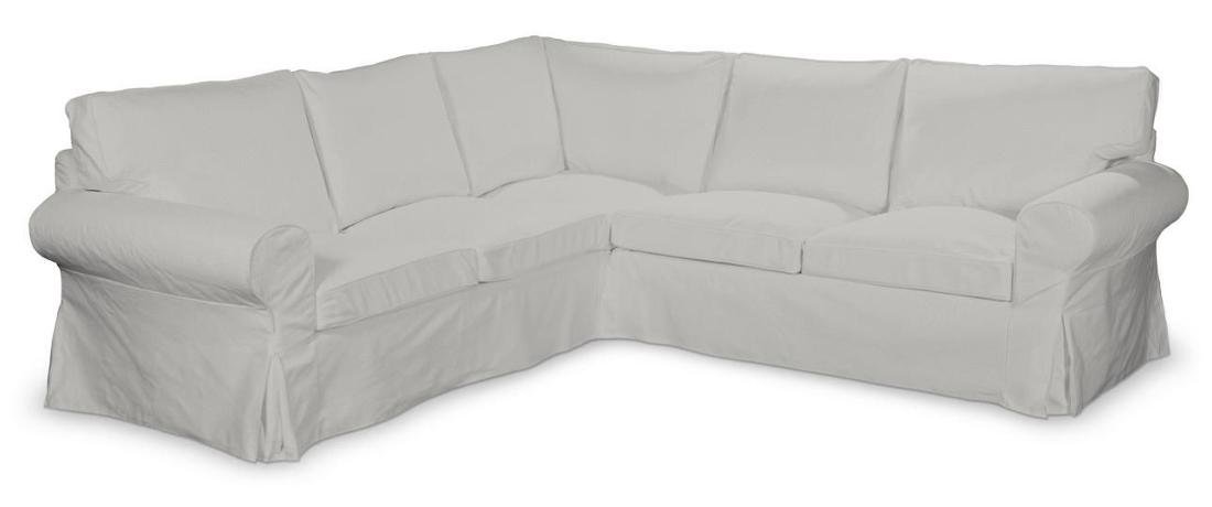 FRANC-TEXTIL 640  705  90 Ektorp pokrowiec na sofę narożną, Etna, jasnoszary 640-705-90
