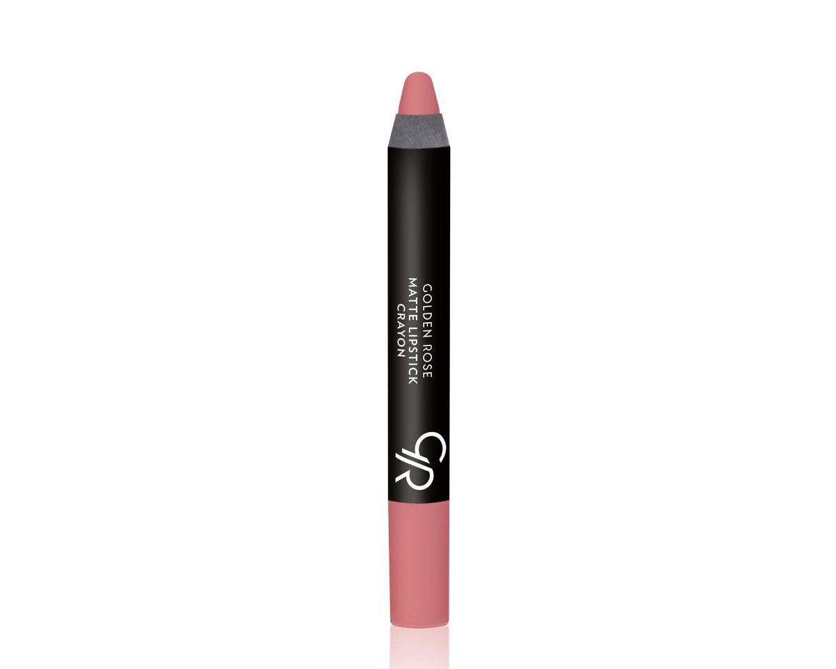 Golden Rose Matte Crayon Lipstick Pomadka w Kredce 22 R-GMC-22