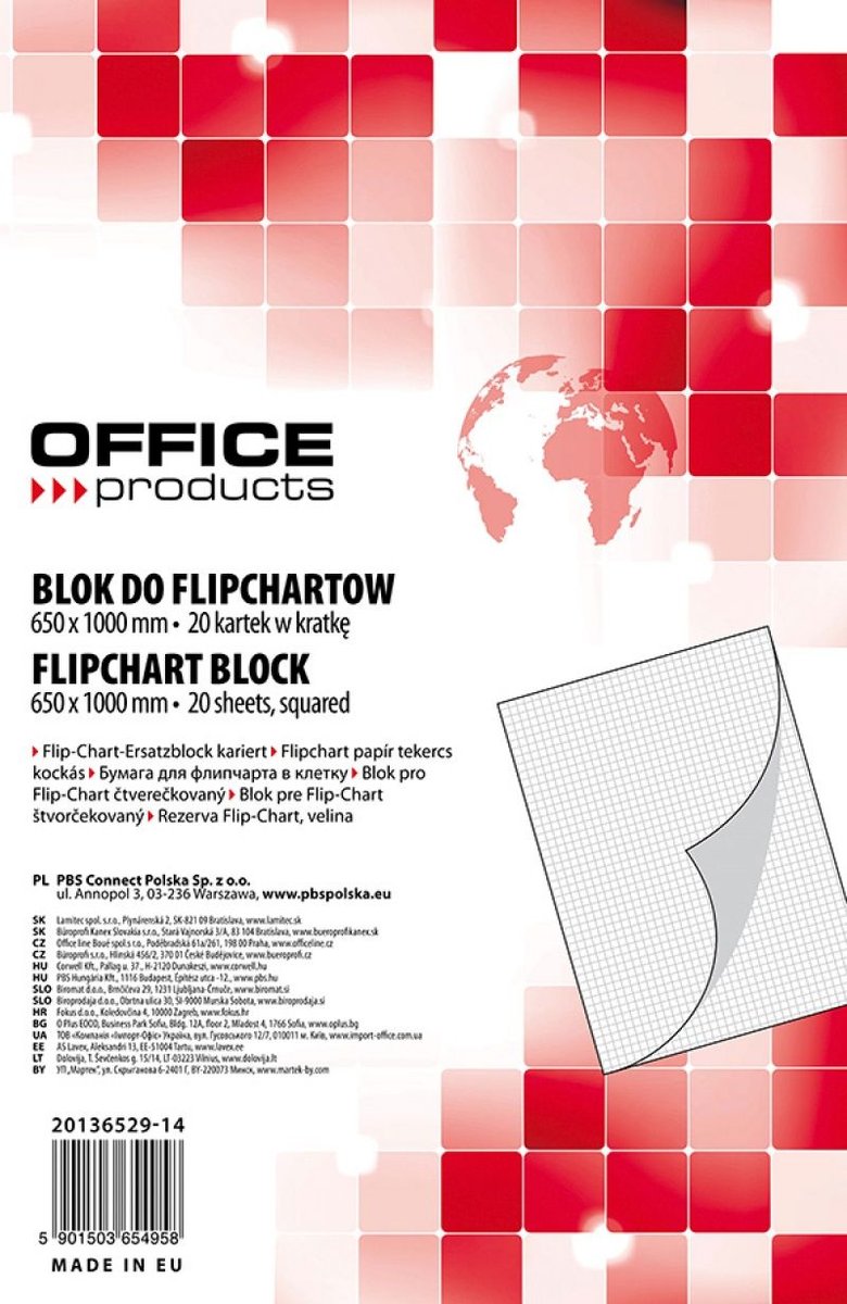 Office Products Office Products, blok do flipchartów