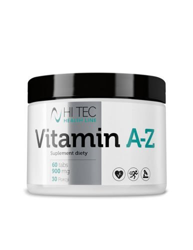 Фото - Вітаміни й мінерали HI-TEC HI TEC, Vitamin AZ, Suplement diety, 60 kaps. 