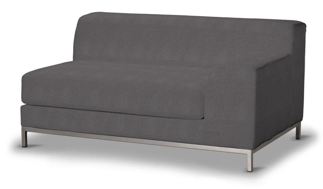 Dekoria Pokrowiec na sofę prawostronną Kramfors 2-osobową grafitowy Sofa Kramfors Etna 639-705-35