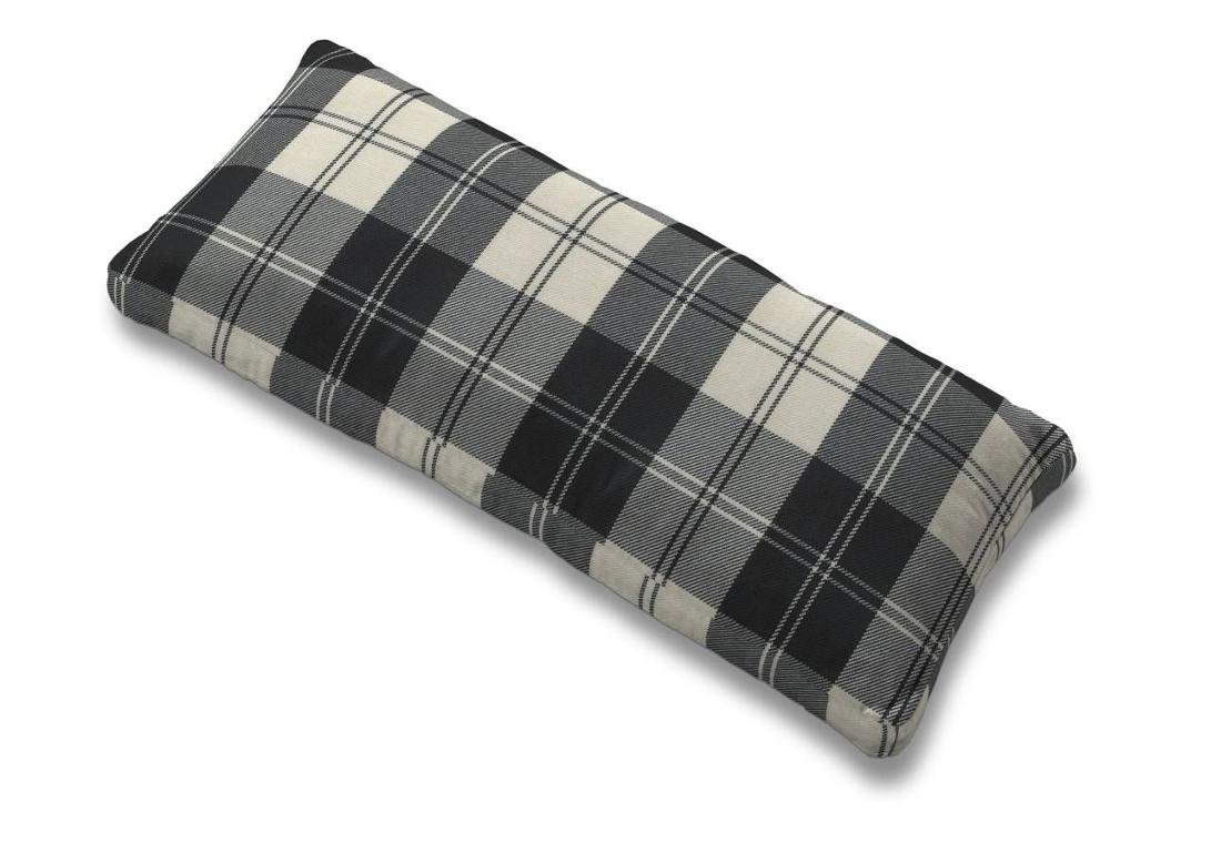 Dekoria pl pl Poszewka na poduszkę Karlstad 67x30cm krata czarno-biała 67 x 30 cm Edinburgh 679-115-74