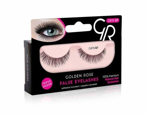 Zdjęcia - Sztuczne rzęsy Rose Golden  - FALSE EYELASHES -  - 07 