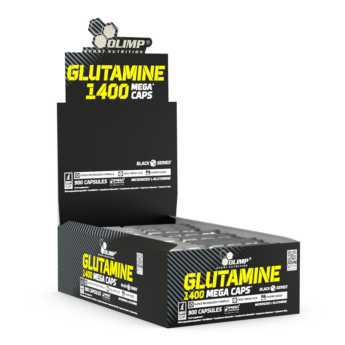 Olimp L-Glutamine Mega Caps - blister 30 kapsułek 141