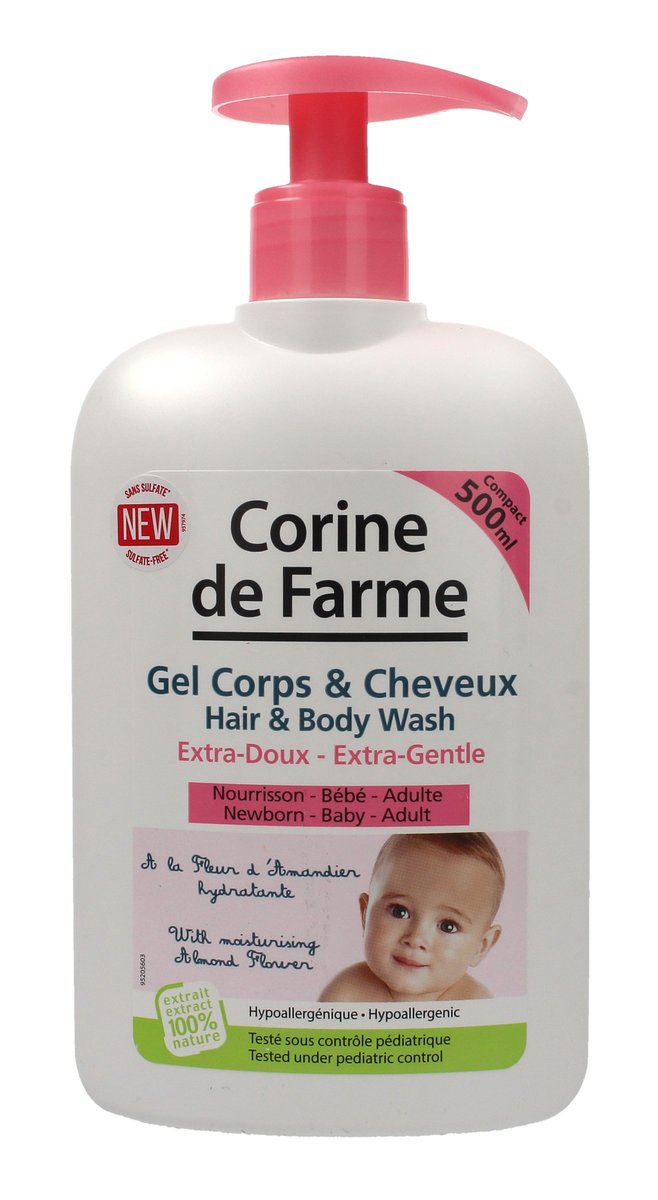 Corine de Farme Corine de Farme Delikatny Żel myjący 2w1 z ekstraktem z kwiatu migdałowca 500ml