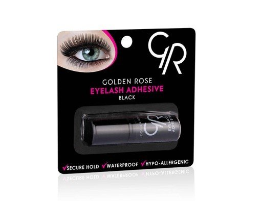 Фото - Накладні вії Rose Golden  - Eyelash Adhesive Black - Wodoodporny, czarny klej do rzęs 