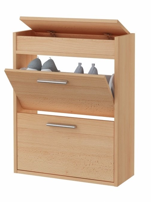 Szafka na buty LOCO Barcelona SM, buk, 64x17x80 cm