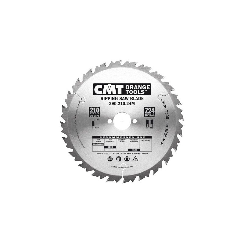 CMT Piła HM 160x20x2,6/1,6 Z=12 290.160.12H