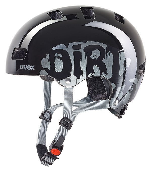 UVEX Uvex Kid 3 Rowerowy Kask Dziecięcy, Biały (Dirtbike Black), 5155 Cm, 4148190915