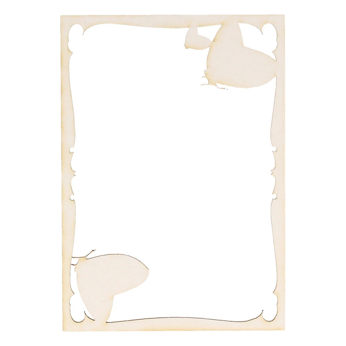 EKO-DECO, ramka z motylkami, tekturowa