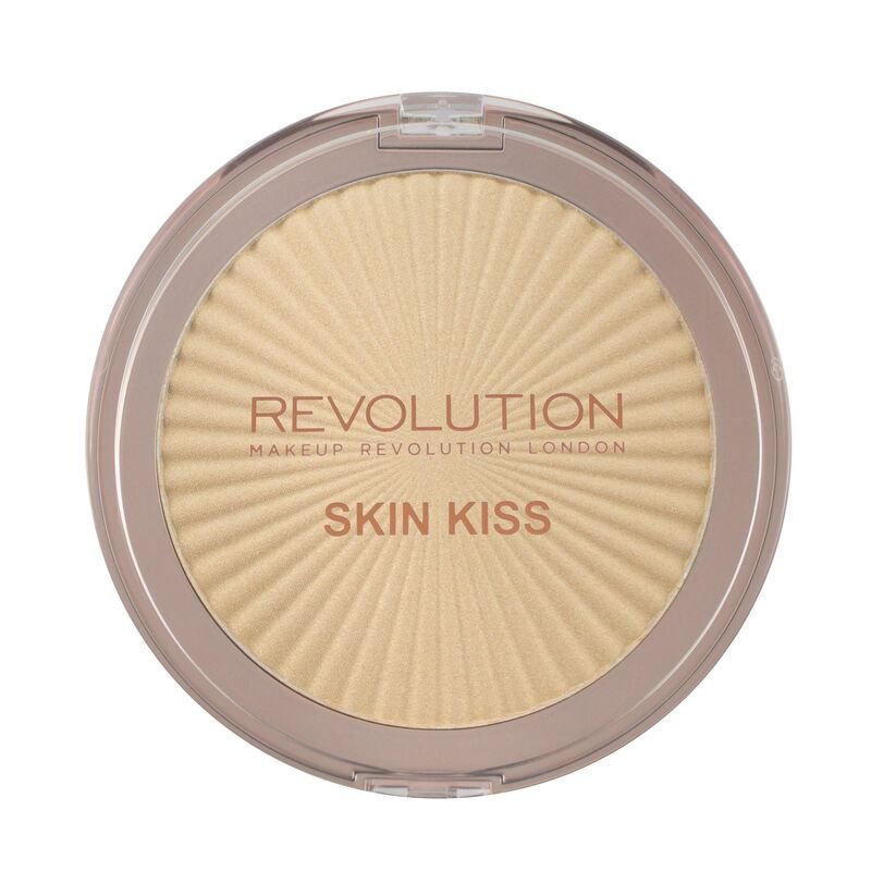 Фото - Тональний крем та база під макіяж Makeup Revolution  SKIN KISS - Highlighter - Rozświetlacz do twarzy - GOL 