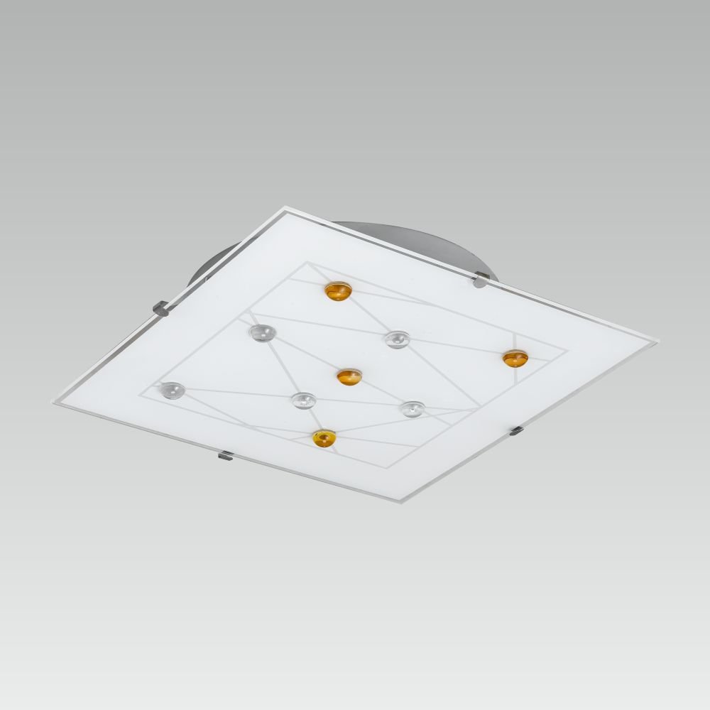 Luxera 45113 - Lampa Plafon/Kinkiet GPS 2xE14/40W