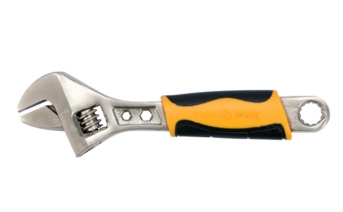 Vorel Klucz nastawny 150 mm osłonięty uchwyt 54070