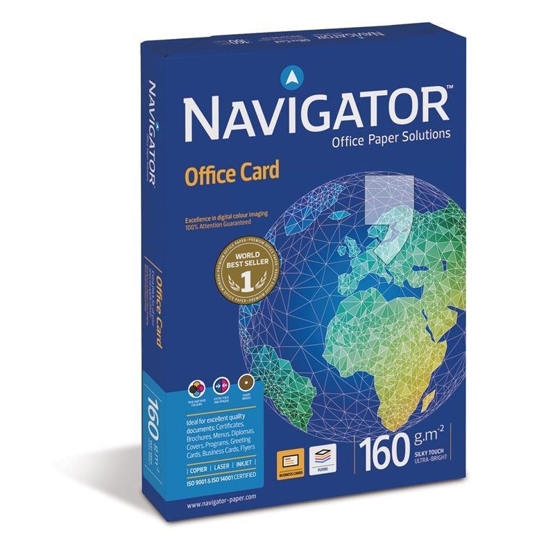 Igepa Papier xero A4 NAVIGATOR Office Card 160g.