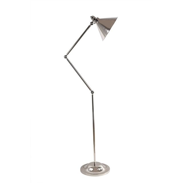 Elstead Lighting Provence 1Lt Floor Lamp Polished Nickel PV/FL PN Elstead Lampa podłogowa nowoczesna PV/FL PN)