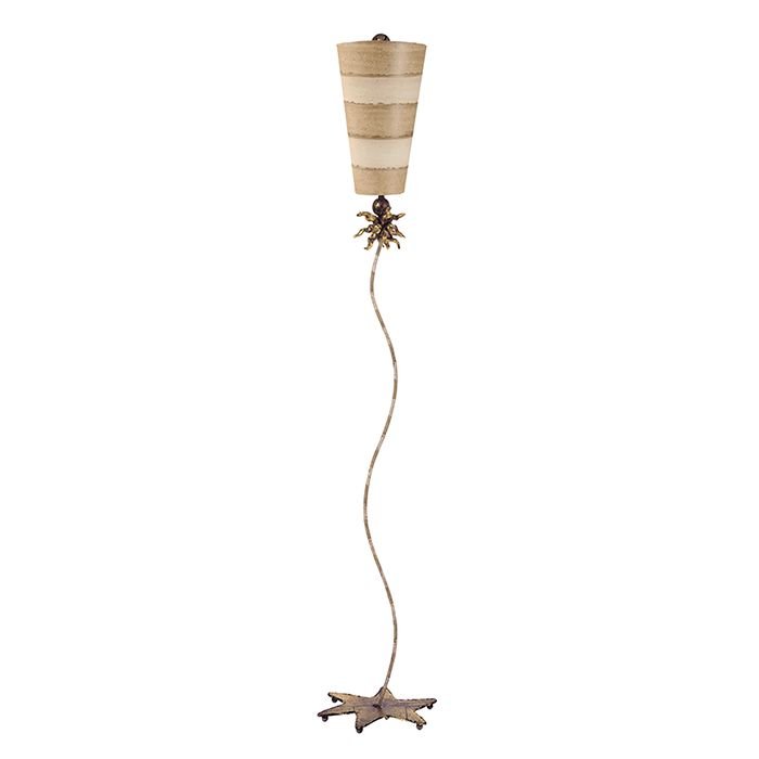 Elstead Lighting Anemone 1Lt Floor Light FB/ANEMONE/FL Elstead Lampa podłogowa abażurowa stylowa FB/ANEMONE/FL)