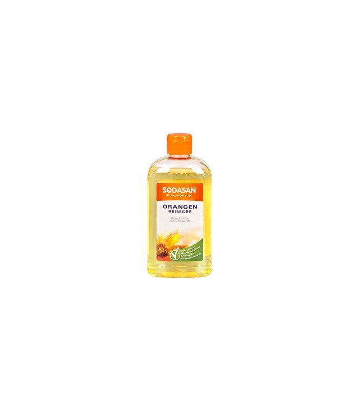 Sodasan Płyn czyszczący na bazie olejku pomarańczowego Orange Cleaner, 500 ml
