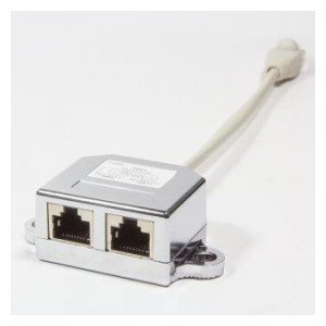 LogiLink T-Adapter Wtyk RJ-45 -2 x RJ45 jack 2 x ISDN - NP0045