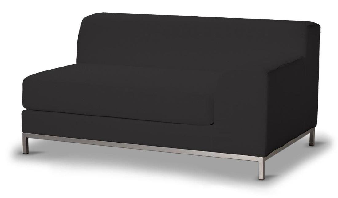 Dekoria Pokrowiec na sofę prawostronną Kramfors 2-osobową Shadow Grey grafitowy) Sofa Kramfors Cotton Panama 639-702-08