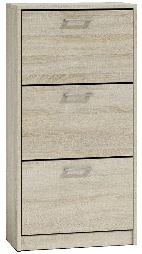 Topeshop Szafka na buty TOPESHOP Paula, beżowa, 116x60x28 cm