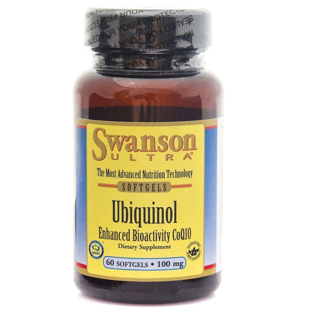 SWANSON Ubiquinol 100 mg, 60 kapsułek