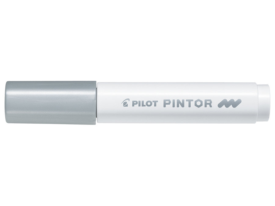 Pilot Pilot, marker, M, srebrny