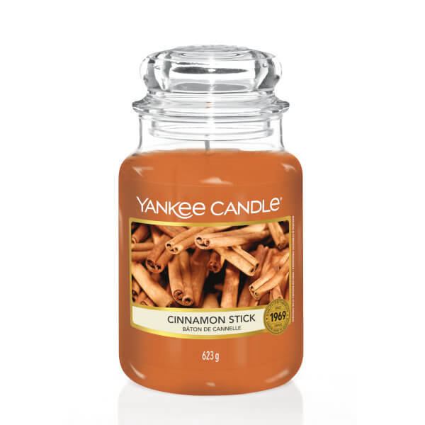 Yankee Candle Świeca zapachowa duży słój Cinnamon Stick 623g