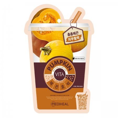 Mediheal Vita Pumpkin Mask 20 ml Maska liftingująco wygładzająca z dynią LETNIA WYPRZEDAŻ DO 80%