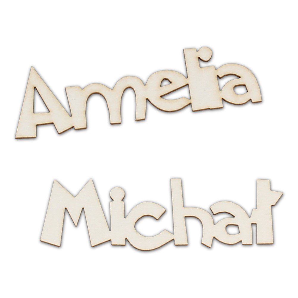 EKO-DECO, elementy decoupage, imiona na zamówienie