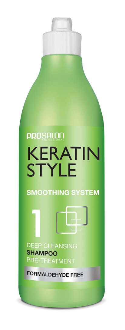Chantal Prosalon Keratin Style Smoothing Deep Cleansing Shampoo 1 szampon głęboko oczyszczający 500g