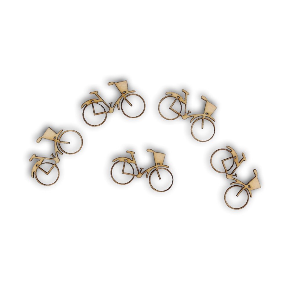 EKO-DECO, scrapki, rower, 5 szt.