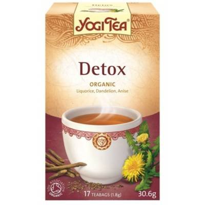 Yogi Tea HERBATKA DETOX BIO 17 x 1,8 g)