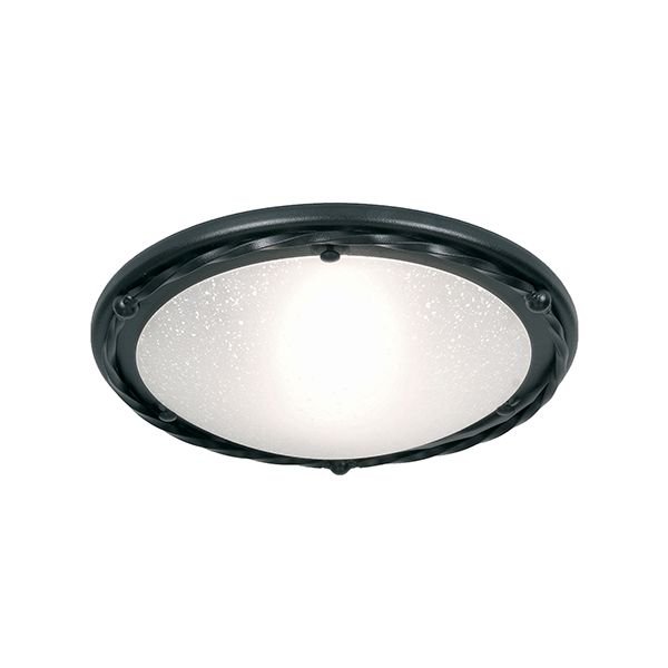 Elstead Lighting Pembroke Flush B Black PB/F/B BLACK Elstead Plafon stylowa PB/F/B BLACK )