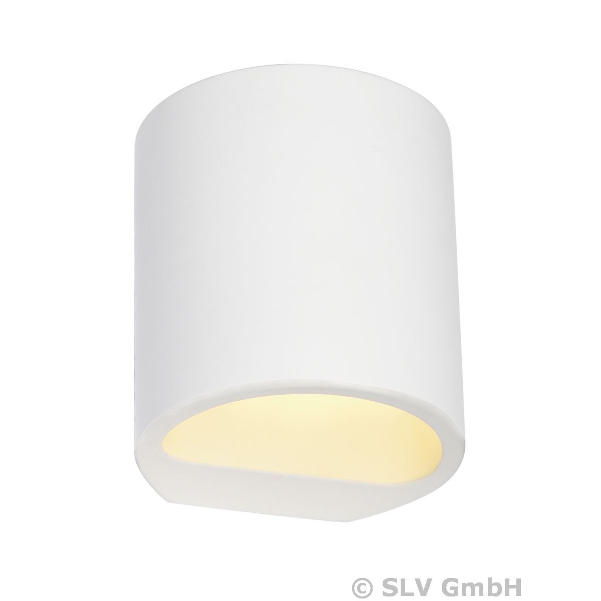 Spotline PLASTRA lampa ścienna, GL 104 ROUND, Biały gips, G9, max. 42W 148016 204 / 148016