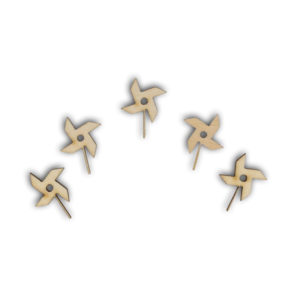 EKO-DECO, scrapka, wiatrak, 5 sztuk