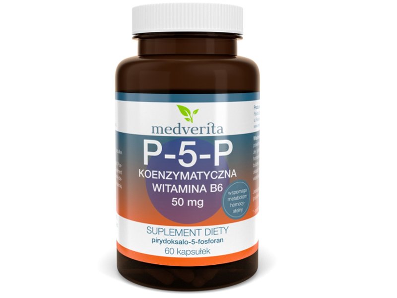 Medverita Medverita, Koenzymatyczna Witamina B6, 60 kapsułek
