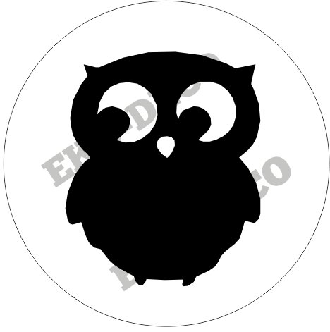 EKO-DECO, stempel, sowa