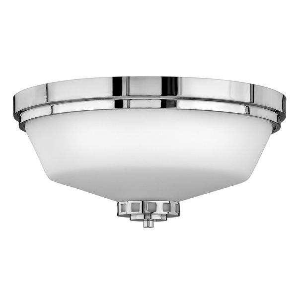 Zdjęcia - Żyrandol / lampa Elstead Lighting Ashley plafon łazienkowy IP44 chrom HK-ASHLEY-F-BATH - Hinkley 